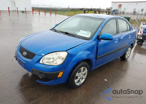 2009 Kia Rio Lx z USA, uszkodzony, nr VIN KNADE223396545459